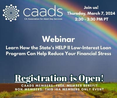 CAADS March 7, 2024 webinar announcement