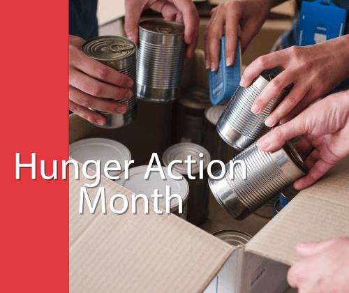 Hunger Action Month with The Caring Place