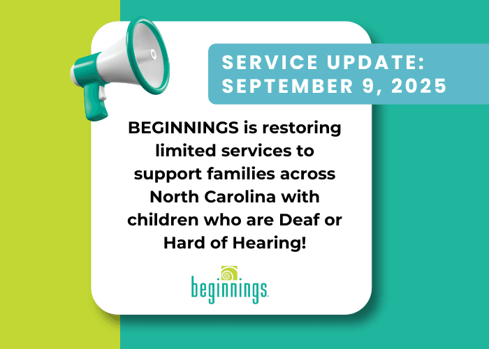 BEGINNINGS Restores Limited Services