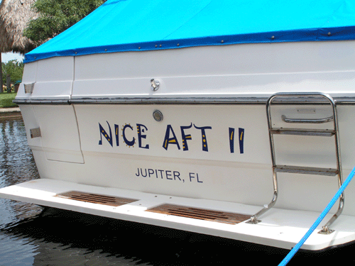 Nice Aft Boat