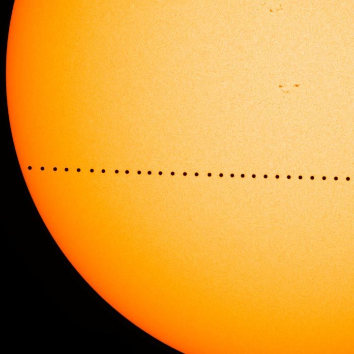 Mercury Will Transit the Sun on November 11
