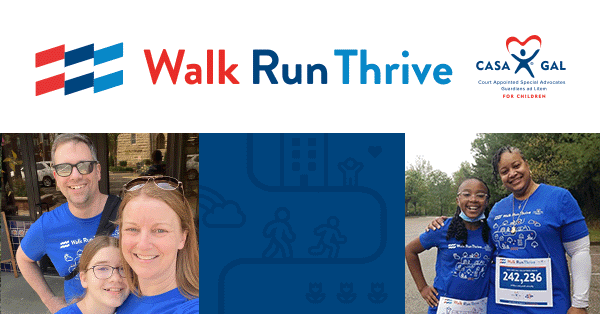 Walk Run Thrive, June 9 - 12, 2023, Anyplace, Anytime!
