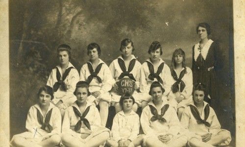 Columbus High School girls basketball team