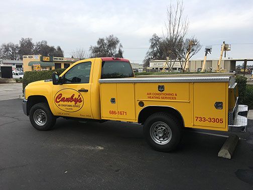 Truck Wrap: Canby A/C Service