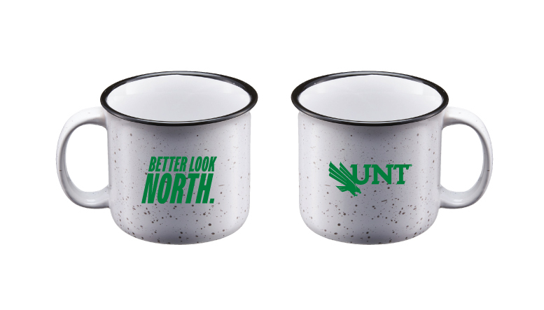 15 Oz. Speckle-It Ceramic Camping Mug-White