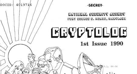 NSA Publication "Cryptolog," 1974-1997, Available On Line
