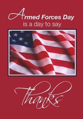Celebrate Armed Forces Day on May 21st, 2022