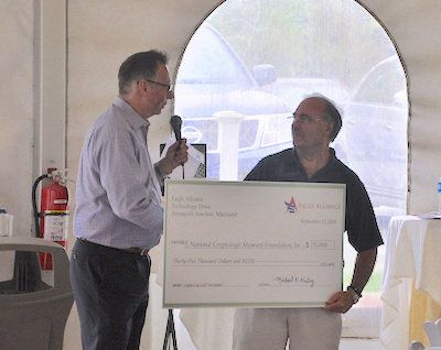 2018 Crypto Cup check presentation to NCMF