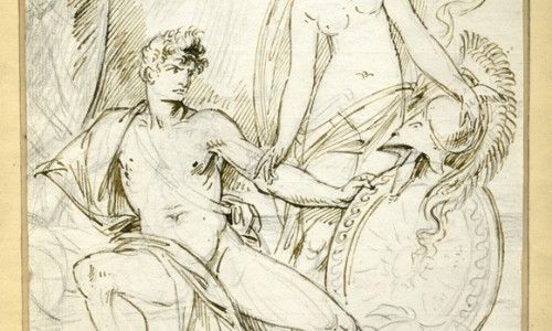 Study for Thetis Bringing the Armor to Achilles