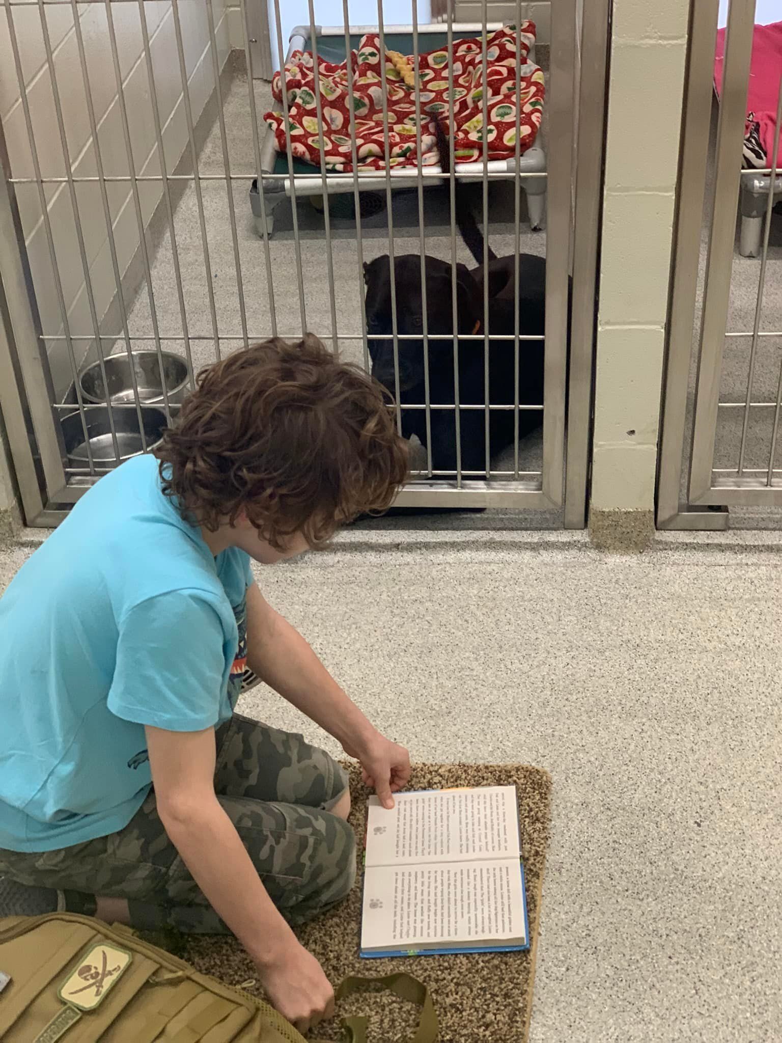 Calling All Book Worms: Kids Can Read to TCHS Animals