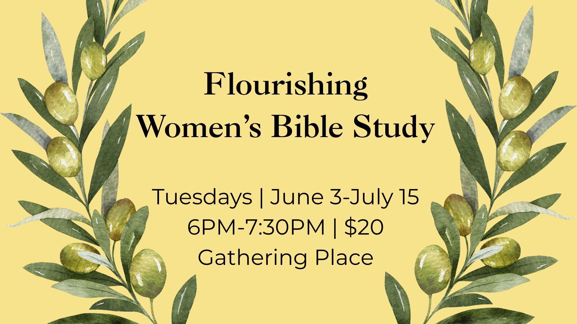 Flourishing Women's Bible Study
