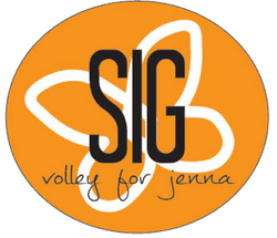 Volley For Jenna Volleyball Tournament Logo
