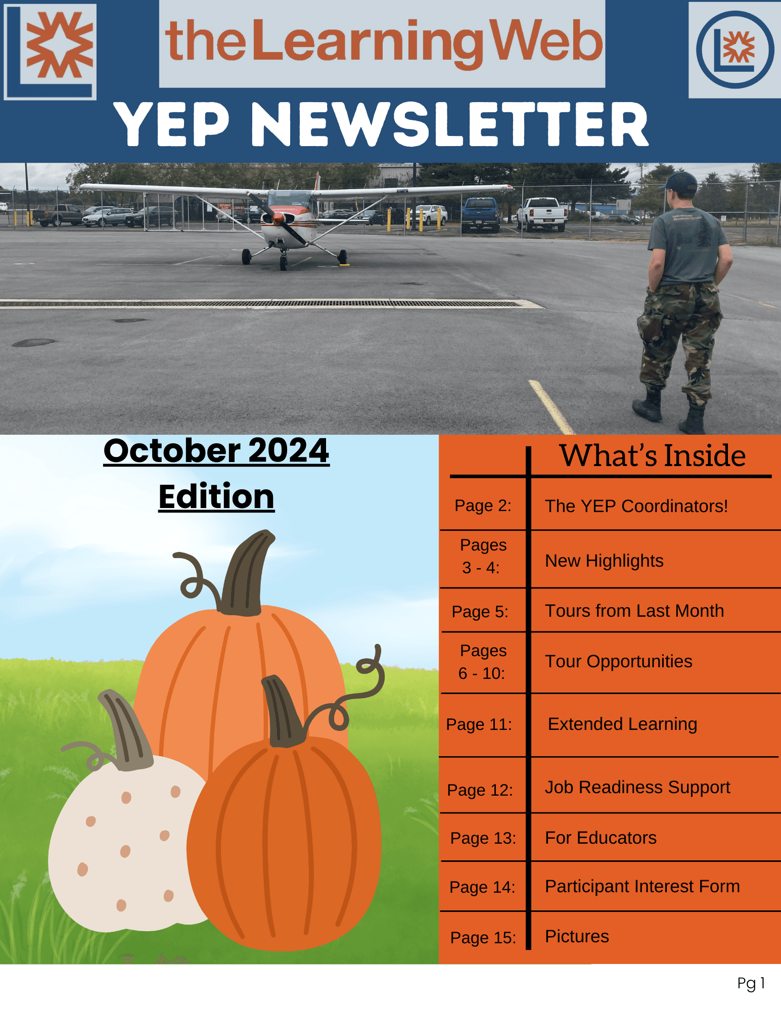 October YEP Newsletter