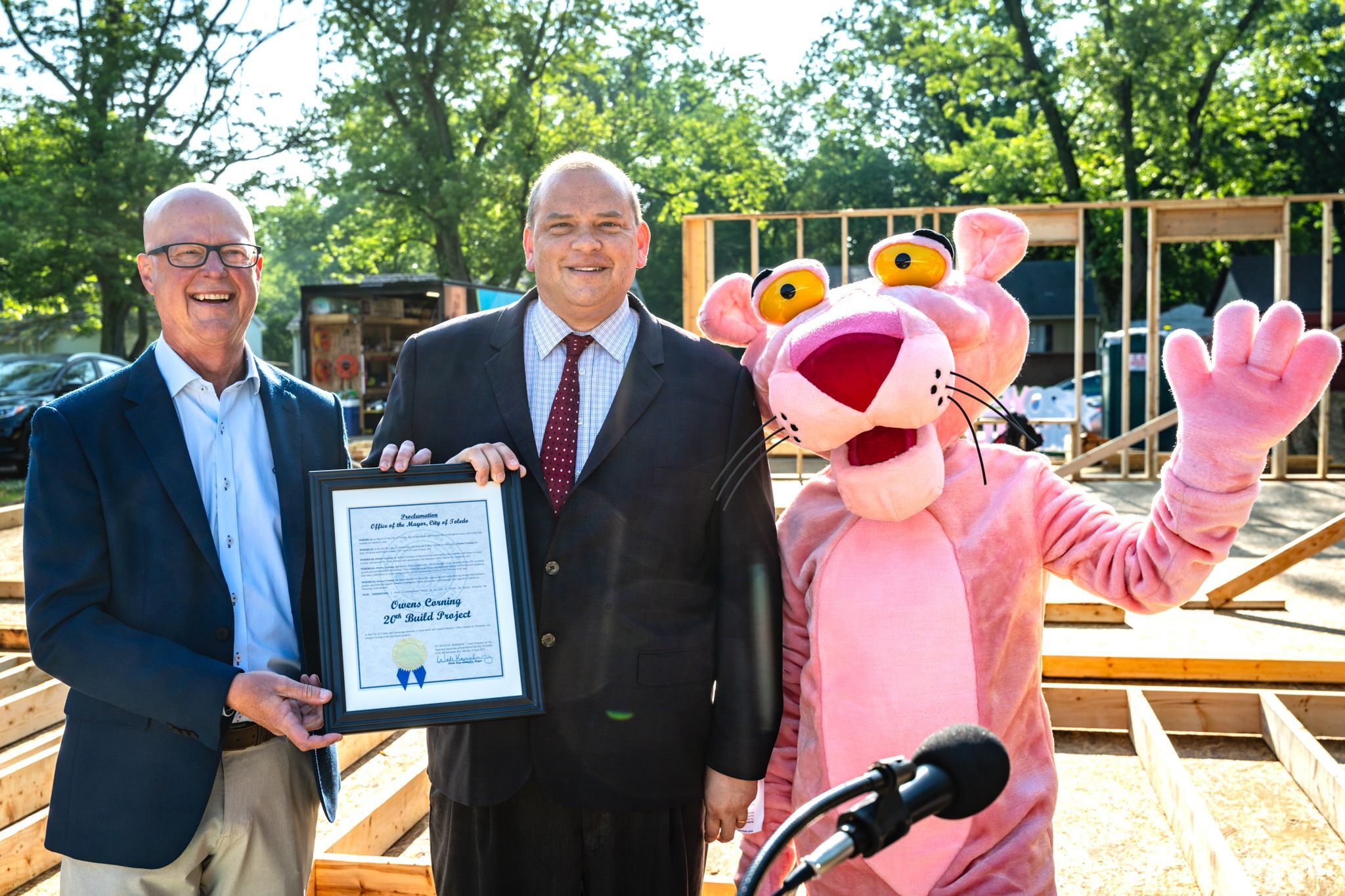 Owens Corning a Habitat Partner for 20 Years