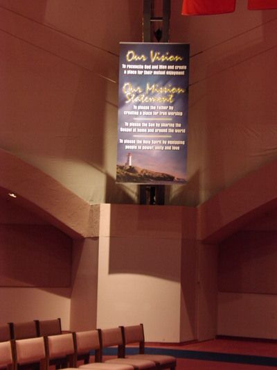 Ceiling Banner 