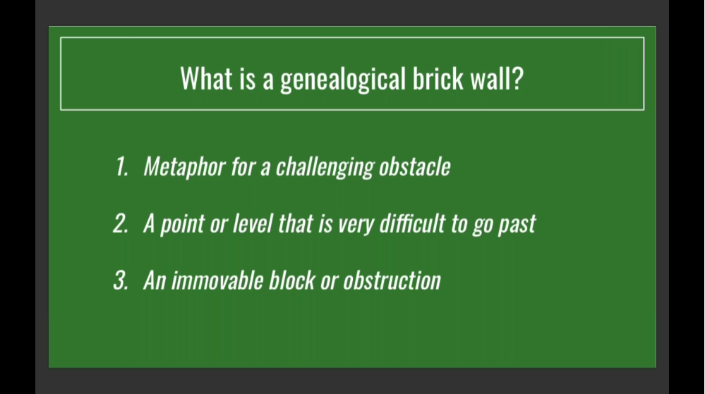 Brick Wall Brainstorm