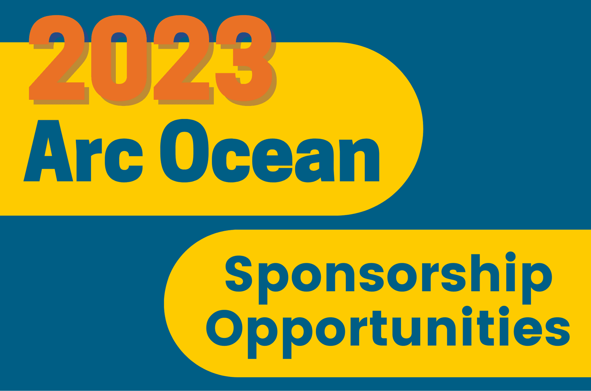 2023 Arc Ocean sponsorship opportunities 