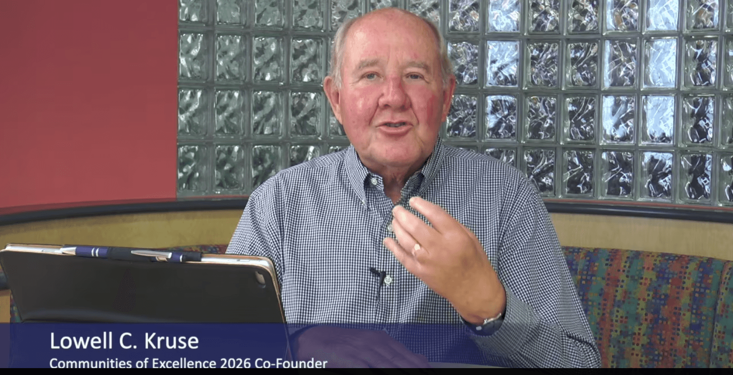 The History of Communities of Excellence 2026 from Chair Lowell Kruse. (Short version: 23 minutes long)