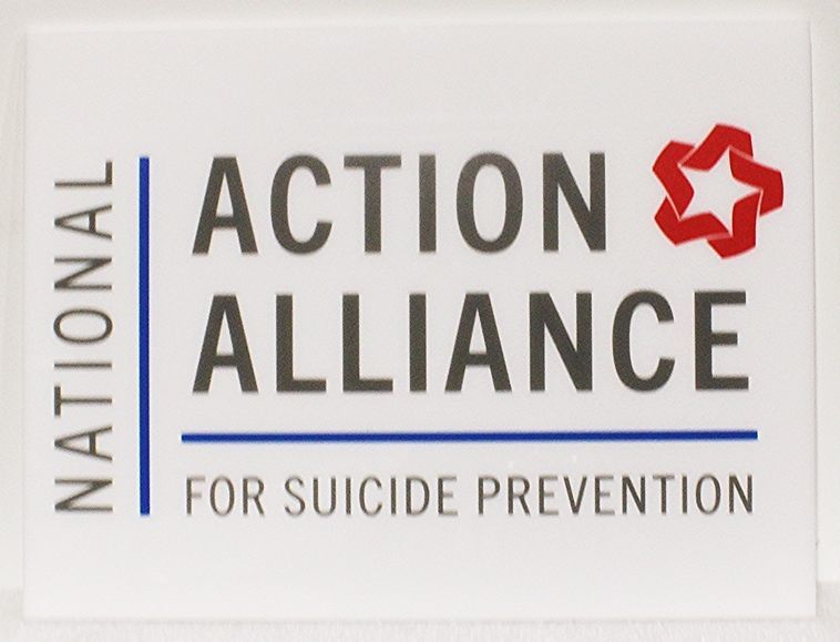 SA28863 - Engraved HDU Sign for Action Alliance 