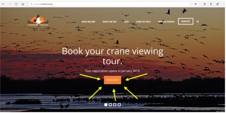 How to Book a Crane Viewing Tour