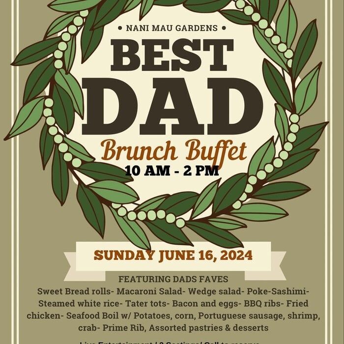 Come and celebrate dad with all his favorite grinds, live entertainment and good company!