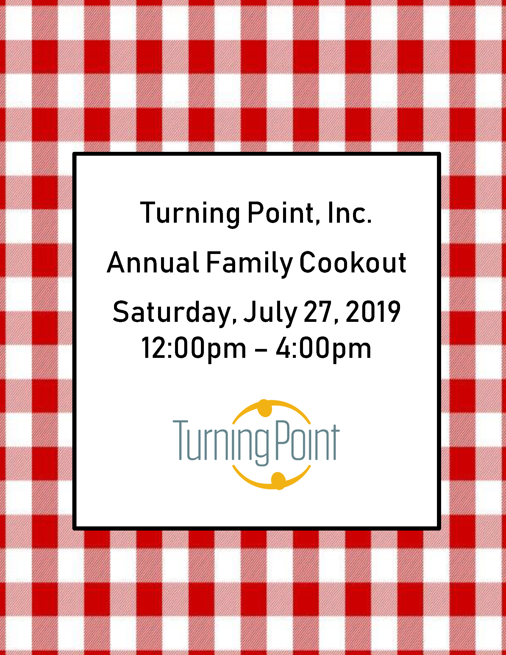 2019 Turning Point Cookout