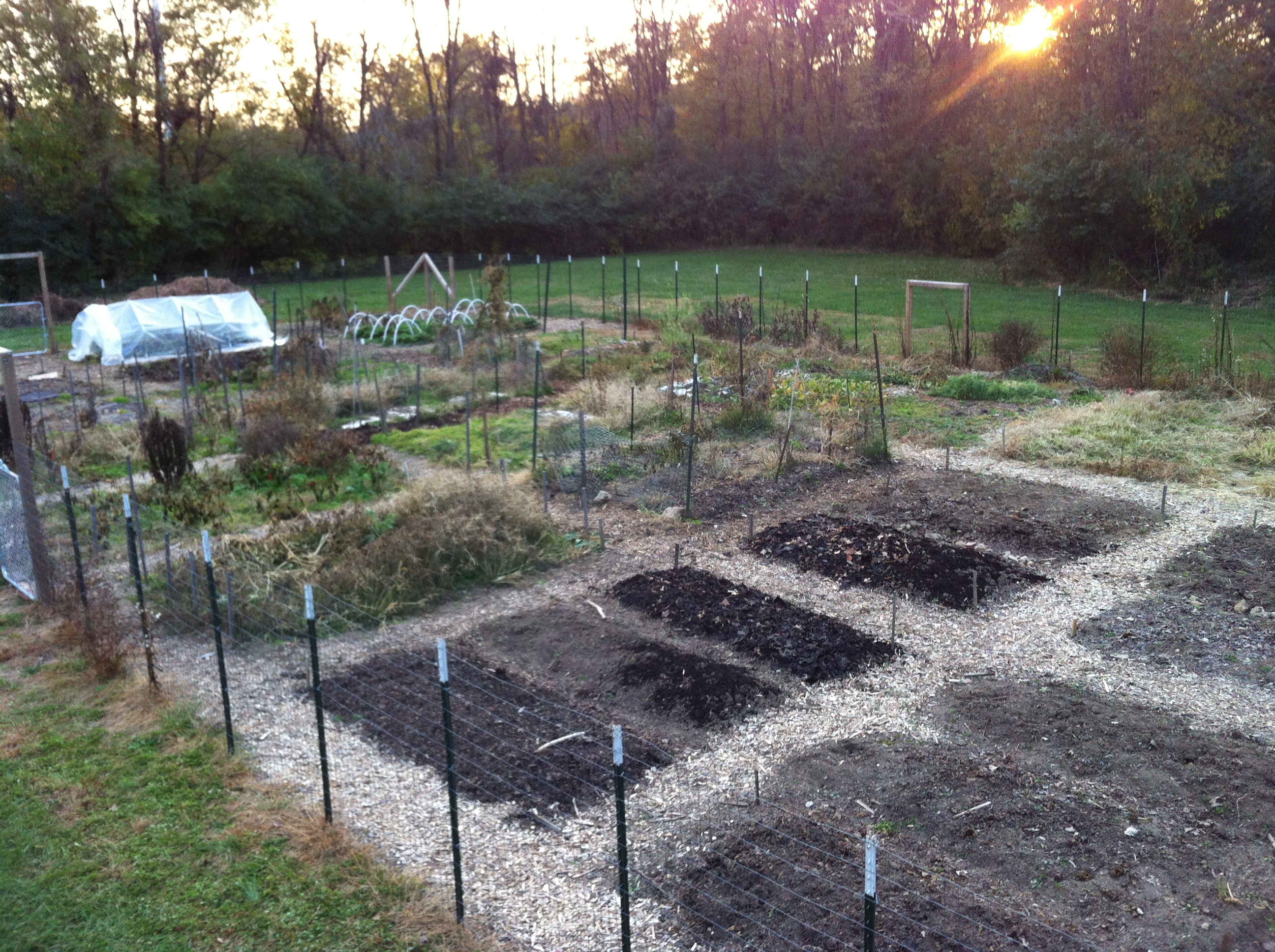 Garden Updates. Season Extension. Fall Preparations.