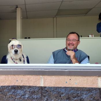 Marty was a baseball scorer for the local Vibes team and backup for the Rockies on occasion.