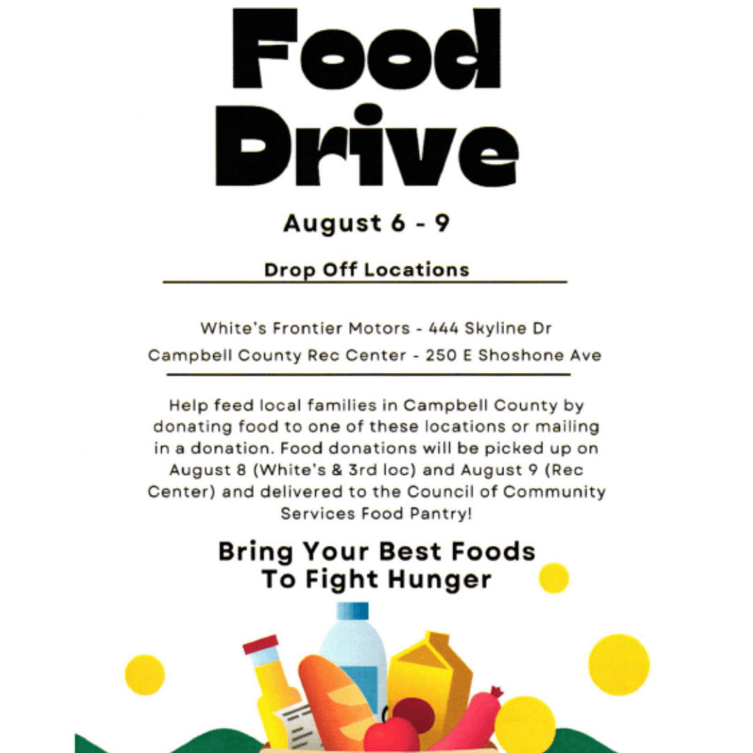 Join Us for the CCS Food Drive: August 6-9!