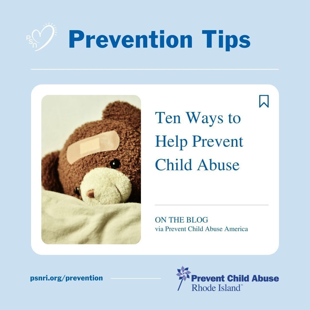 Ten Ways to Help Prevent Child Abuse