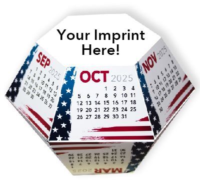 Stars and Stripes Pop-Up Calendar