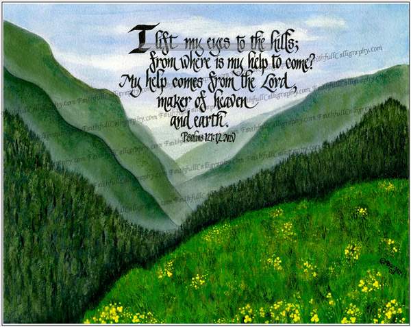THE HILLS (Psalms, Encouragement, Praise/Music)