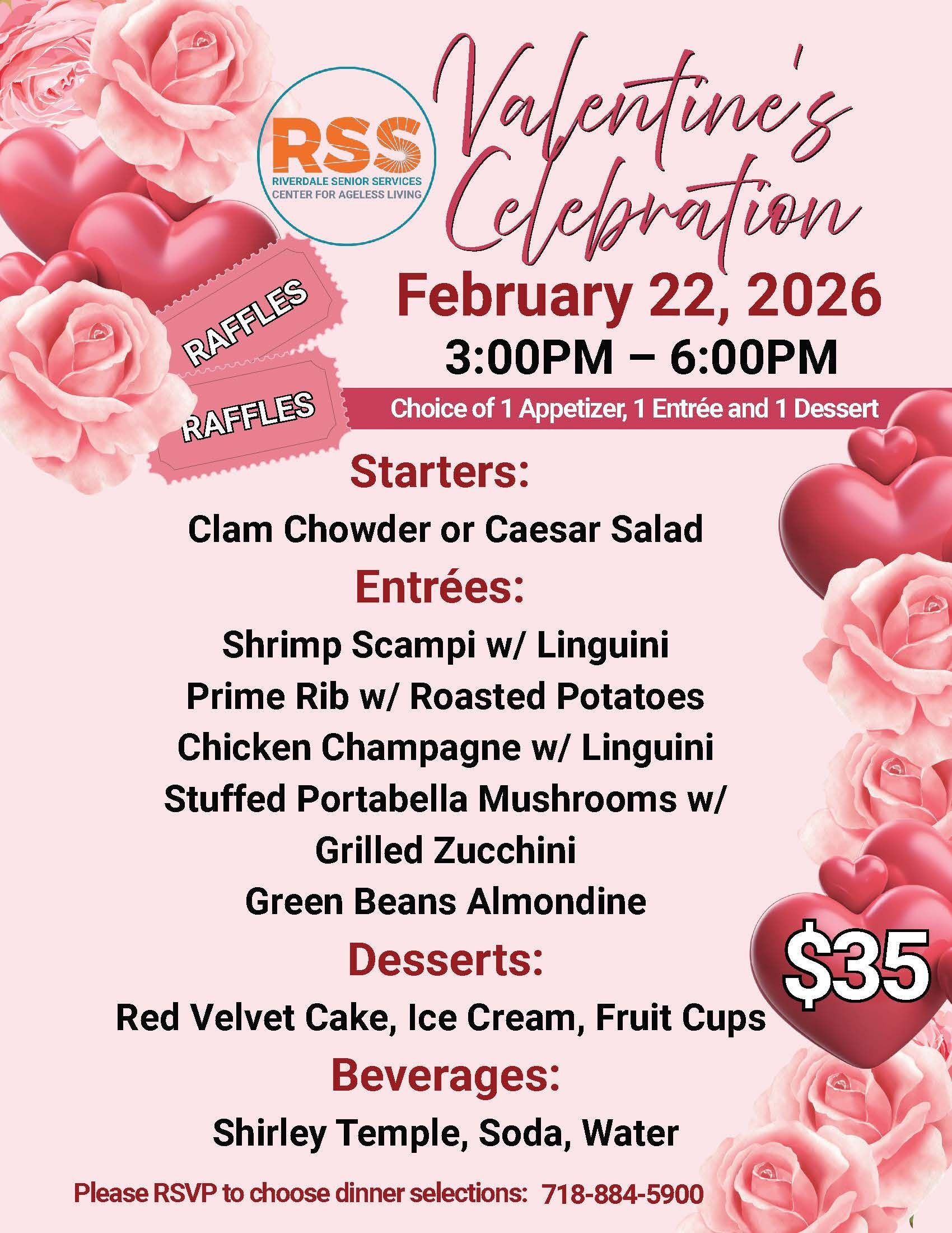 Valentine's Celebration Dinner