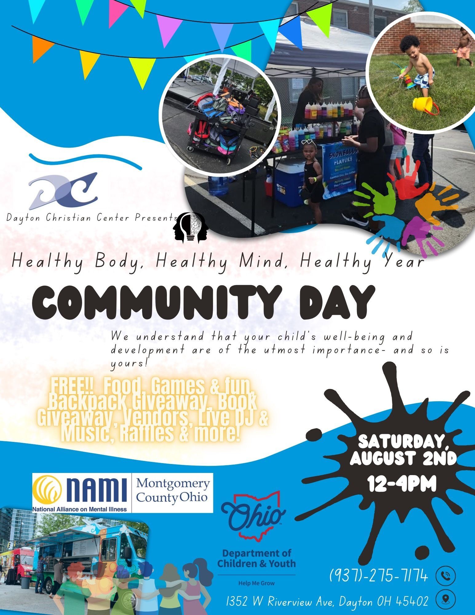 DCC Presents: Healthy Body, Healthy Mind, & a Healthy Year - COMMUNITY DAY!
