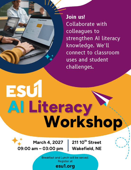 2027 AI Literacy Workshop Flyer