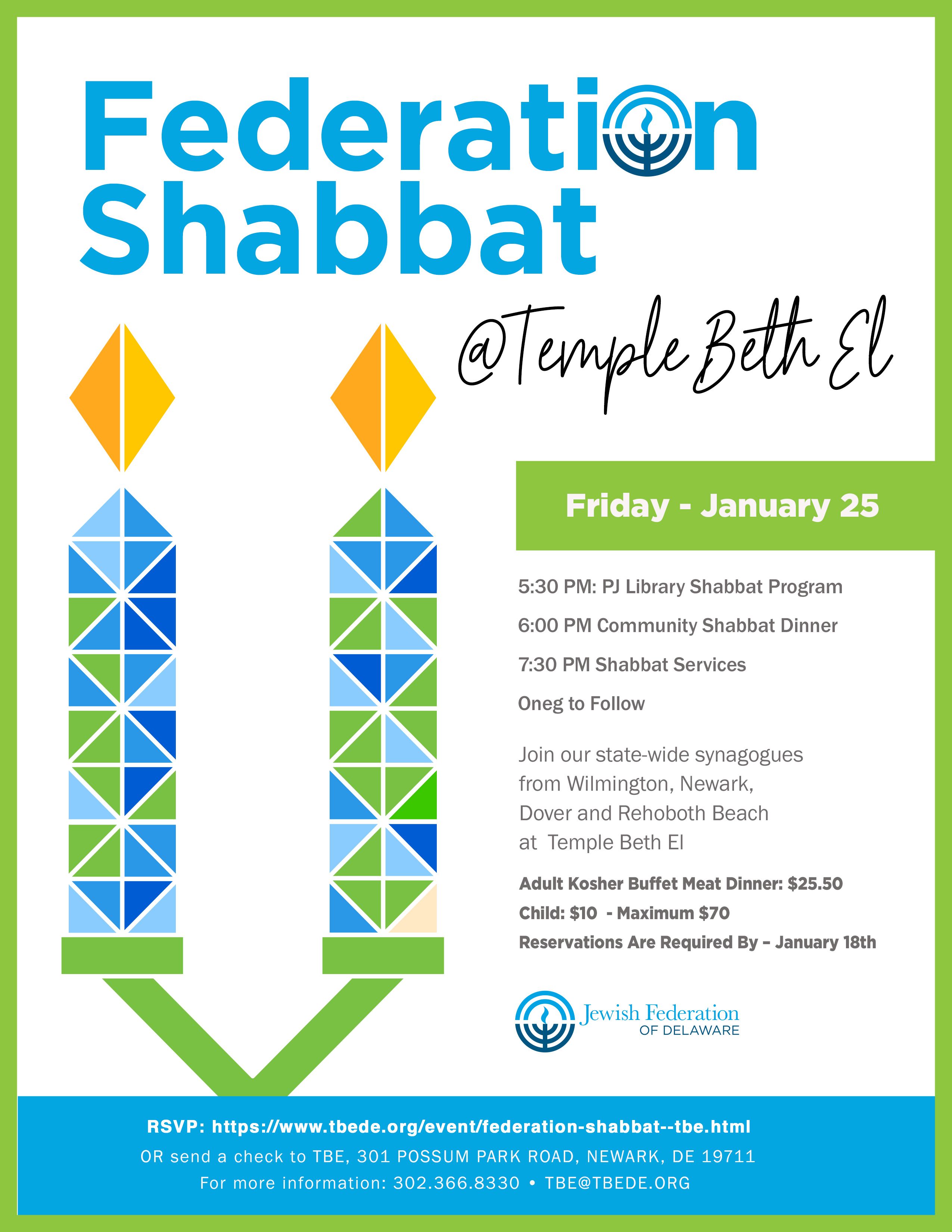 Federation Shabbat