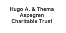 Hugo A. and Thelma Aspegren Foundation 