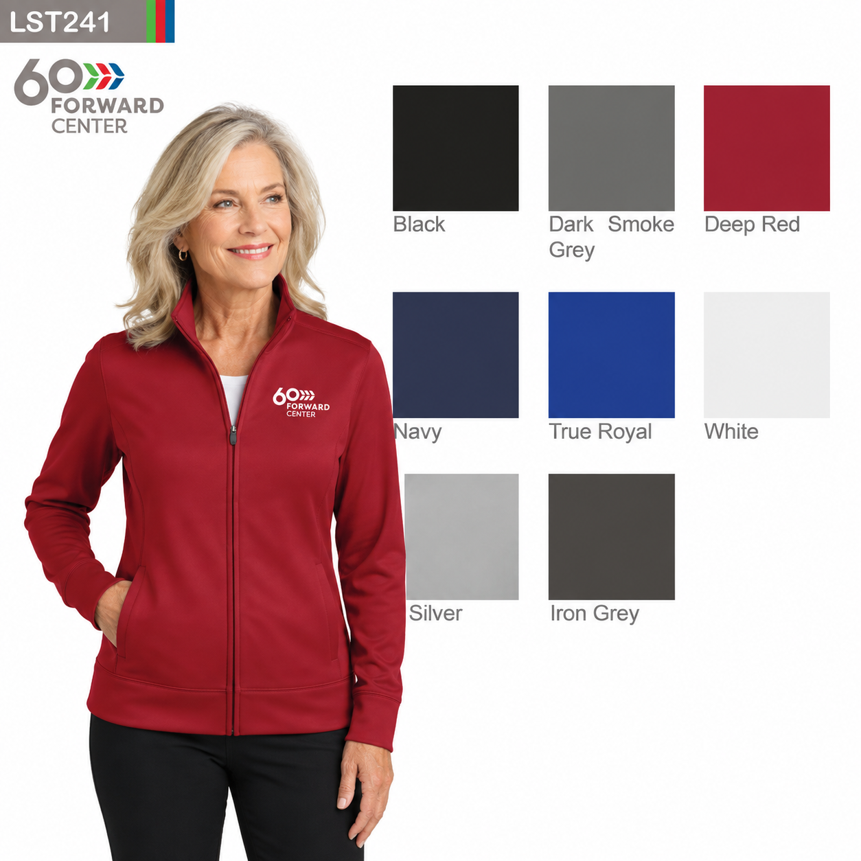 Sport-Tek® Women's Sport-Wick® Fleece Full-Zip Jacket