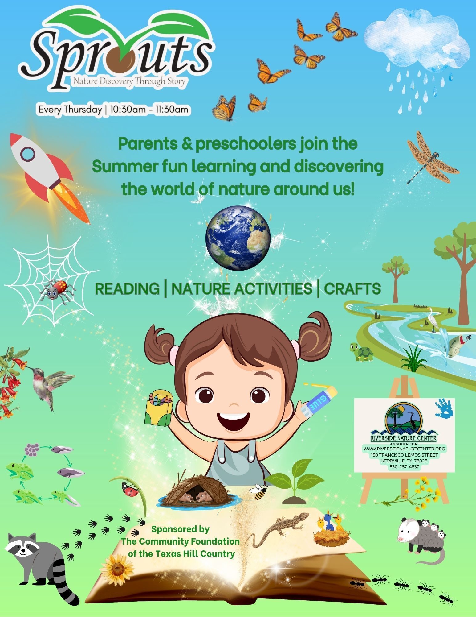 Preschool activities near me, Kerrville Texas, Education, Nature, Science, preschool programs, Riverside Nature Center