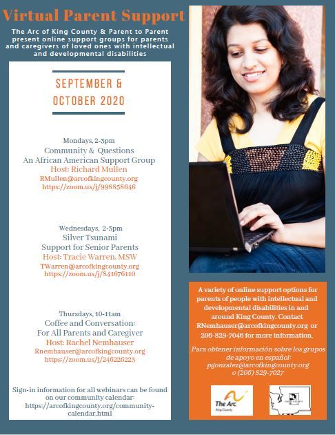 Virtual Parent Support: Community & Questions An African American Support Event