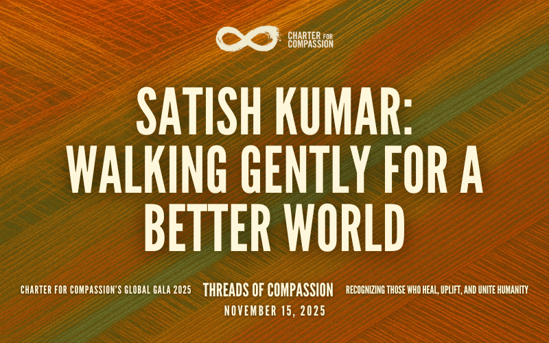 Satish Kumar: Walking Gently for a Better World