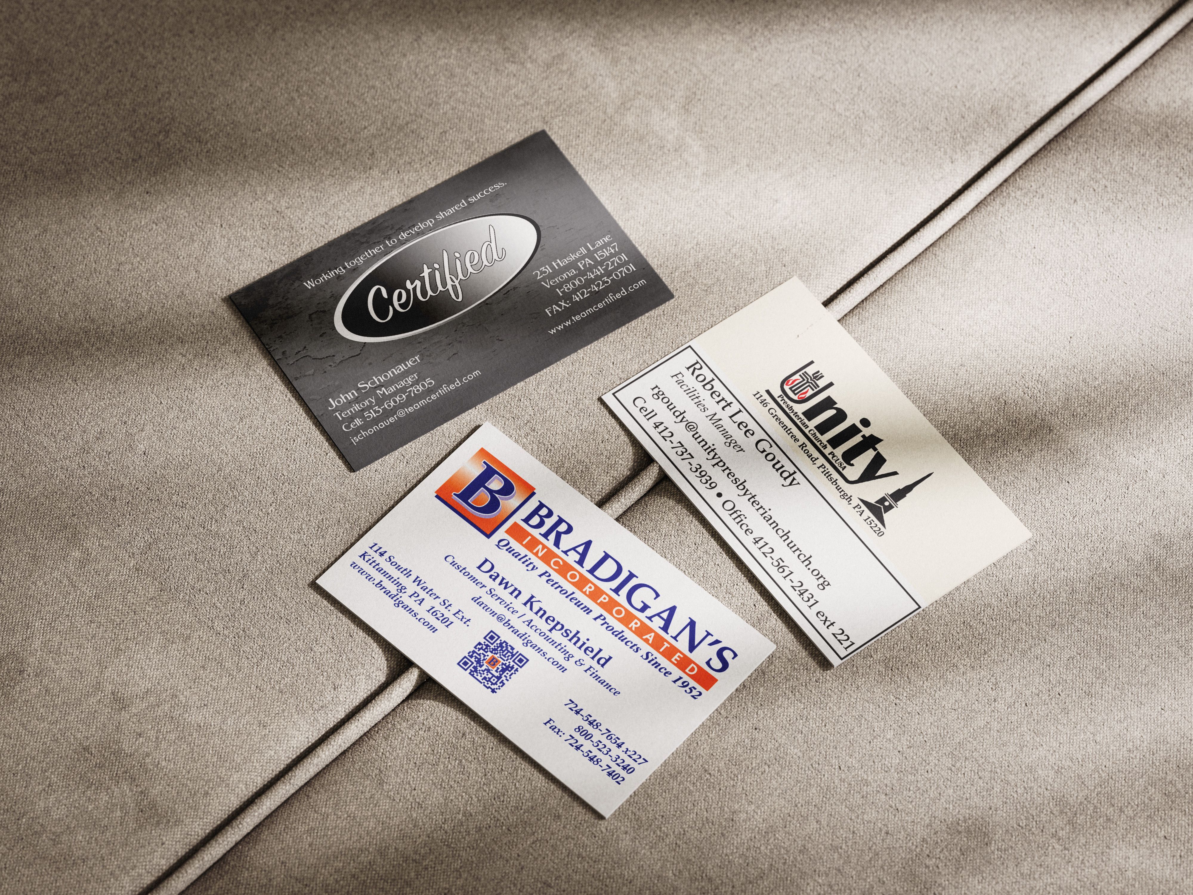 Cert Carpet, Bradigan, & Unity Church