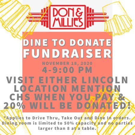 Don & Millie's Dine to Donate