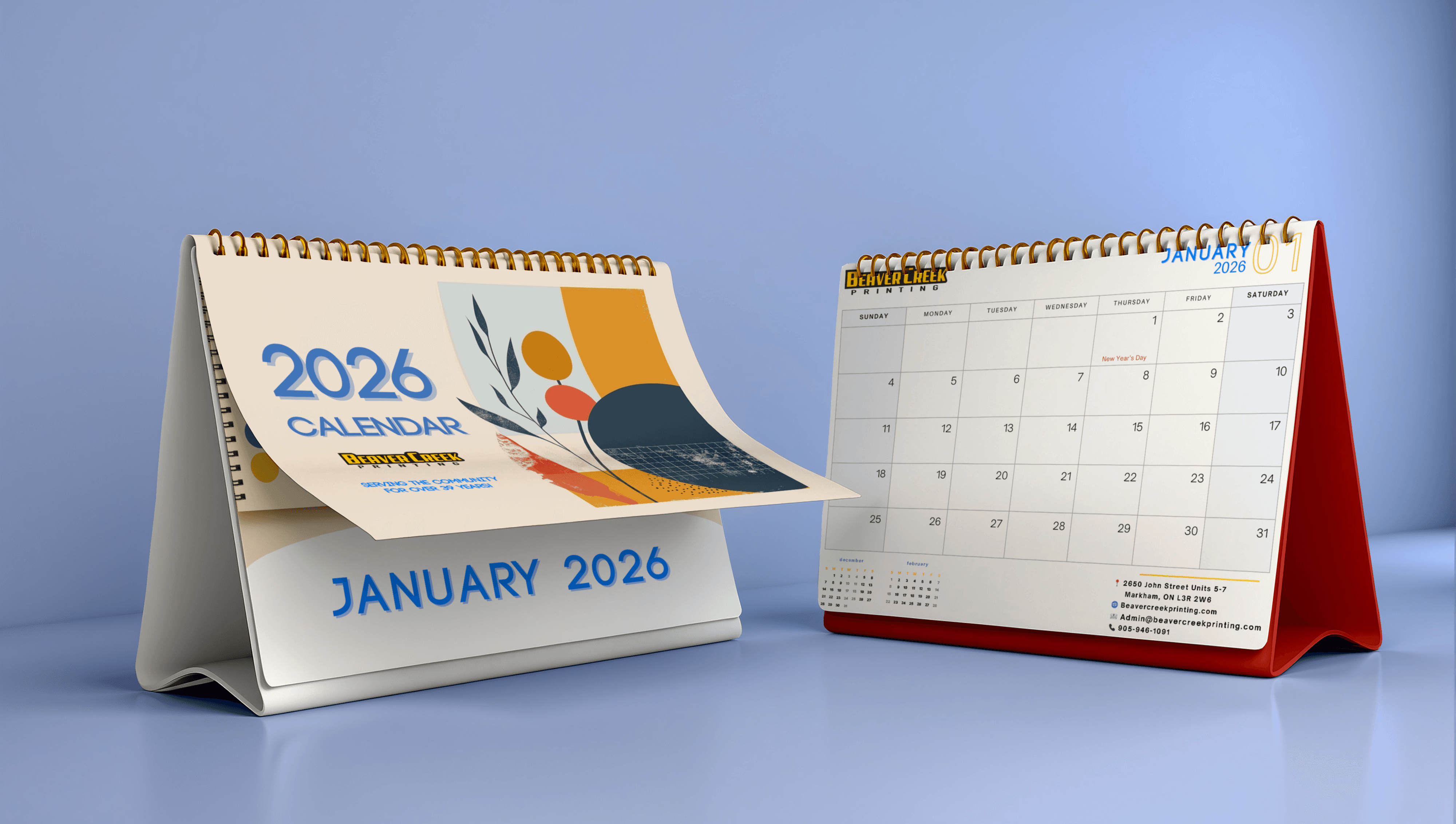 Custom 2026 Calendars - Order Before the Rush!
