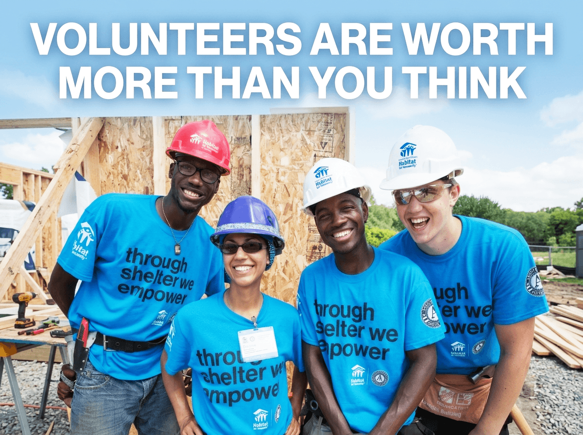 Volunteers are Worth More Than You Think