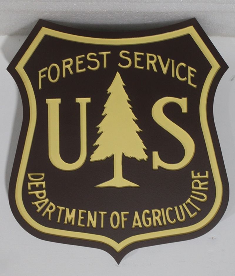 AP-5761 - Carved Seal of the United States Department of Agriculture