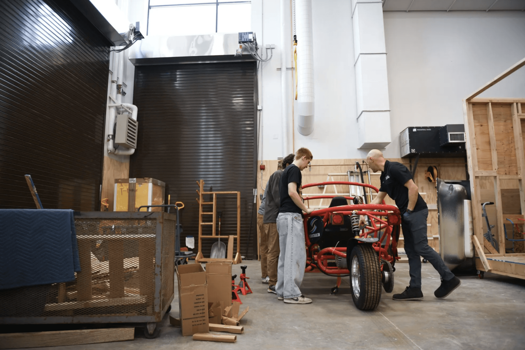 Park City Students Build Electric Vehicle from Scratch