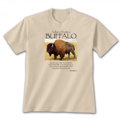 T-Shirt - Advice from a Buffalo