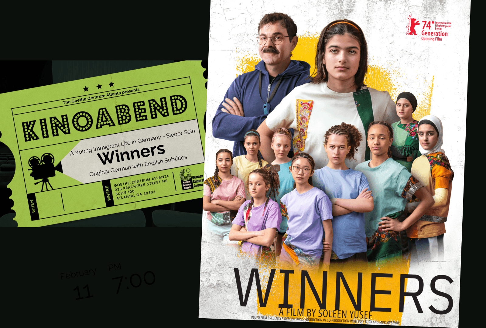 Kinoabend on February 11th