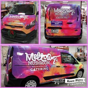 Mellow Mushroom Van